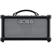 BOSS DCUBELX DUAL CUBE LX 010 Watt Portable Guitar Amp Combo with 2 X 4 Inch Speakers