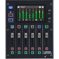 BOSS GCS-5 GIGCASTER 5 Audio Streaming Mixer Desktop Interface
