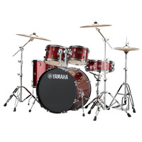 YAMAHA Rydeen 22 Inch 5 Piece Drum Kit With Hardware & Cymbals Burgundy Glitter