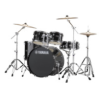 YAMAHA Rydeen 22 Inch 5 Piece Drum Kit With Hardware & Cymbals Black Glitter