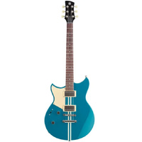 YAMAHA REVSTAR RSE20L ELEMENT LEFT HAND MODEL GTR WITH H-H PICKUPS IN SWIFT BLUE