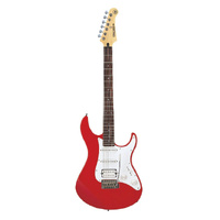 YAMAHA PACIFICA PAC112J MODEL ELECTRIC GTR WITH HSS PICKUPS IN RED METALLIC