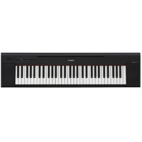 YAMAHA PIAGGERO NP15B 61 Note Battery Powered Keyboard Black