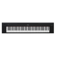 YAMAHA PIAGGERO NP35B 76 Note Battery Powered Keyboard Black