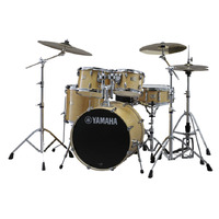 YAMAHA Stage Custom Birch 22 Inch 5 Piece Kit 10/12/16/22/14 & HW780 Natural Wood