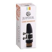 JUPITER 6110 B Flat Clarinet Mouthpiece with Nickel Plated Ligature and Plastic Cap