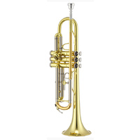 JUPITER JTR700Q B Flat Trumpet with Lacquered Brass Body and Case
