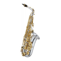 JUPITER JAS1100SGQ Alto Saxophone, Silver and Gold with Case