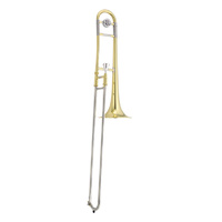 JUPITER JTB1100 B Flat Trombone Lacquered Brass Body with Case