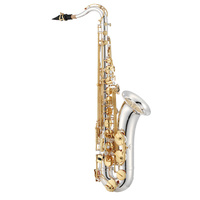 JUPITER JTS1100SGQ B Flat Tenor Saxophone Silver Plated Brass Body Brass Lacquered Keys with Case