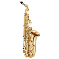 JUPITER JAS1100Q E Flat Alto Saxophone Gold Lacquered Brass Body with Case