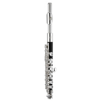 JUPITER JPC1000E Key of C Piccolo Silver Plated Headjoint ABS Resin Body with Case