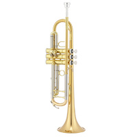 JUPITER JTR1110RQ B Flat Trumpet Yellow Lacquered Body Rose Brass Bell with Case