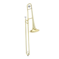 JUPITER JTB500A Student B Flat Tenor Trombone in Gold Lacquer with Case