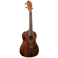 OSCAR SCHMIDT Concert Ukulele with Hawaiian Tattoo in Satin