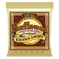 ERNIE BALL 2006 EARTHWOOD BRONZE Acoustic Guitar String Set 10-50 Extra Light
