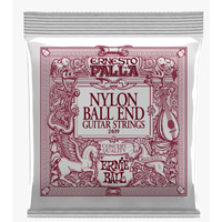 ERNIE BALL 2409 ERNESTO PALLA Classical Guitar String Set Nylon Black and Gold Ball End