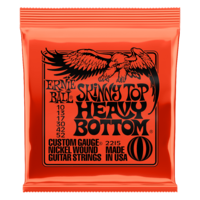 ERNIE BALL 2215 NICKEL WOUND Electric Guitar String Set 10-52 Skinny Top Heavy Bottom