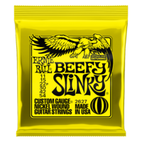 ERNIE BALL 2627 NICKEL WOUND Electric Guitar String Set 11-54 Beefy Slinky
