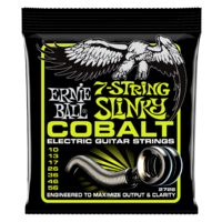 ERNIE BALL 2728 COBALT 7 String Electric Guitar Set 10-56 Regular