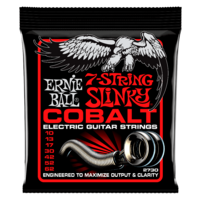 ERNIE BALL 2730 COBALT 7 String Electric Guitar Set 10-62 Skinny Top Heavy Bottom