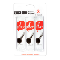 VANDOREN JUNO B Flat Clarinet Reed 3.0 3 Pack