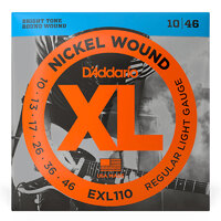 DADDARIO EXL110 Electric Guitar String Set 10-46 Nickel Wound