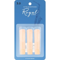 RICO ROYAL RJB0330 Alto Sax Reed 3.0 3 Pack