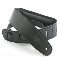 DSL 2.5 Inch Padded Garment Strap in Black/Black with Black Stitch GEG25-15-1