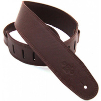DSL 2.5 Inch Triple Garment Strap in Brown with Brown Stitch GLG25-BROWN