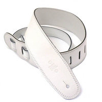 DSL 2.5 Inch Triple Ply Garment Strap in White with White Stitch GLG25-WHITE