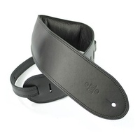 DSL 3.5 Inch Padded Garment Strap in Black/Black with Black Stitch GEG35-15-1