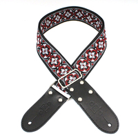 DSL 2 Inch Jacquard Weaving Strap REDHOUSE JAC20-REDHOUSE