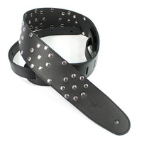 DSL 2.5 Inch Tribute Polka Dot Strap in Black HMG25-15-1