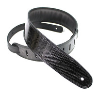 DSL 2.5 Inch Padded Snakeskin Strap in Black SKG25-22-1