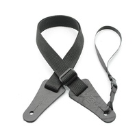 DSL BLUEGRASS 1 Inch Ukulele Poly Strap in Black 25UKPOLY-BLACK