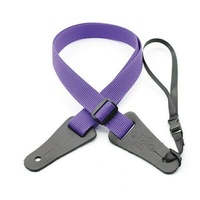 DSL BLUEGRASS 1 Inch Ukulele Poly Strap in Purple 25UKPOLY-PURPLE