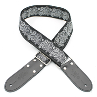 DSL 2 Inch Jacquard Weaving Strap in PAIS Black JAC20-PAIS-BLACK