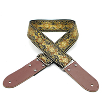 DSL 2 Inch Jacquard Weaving Strap in APR Gold JAC20-APR-GOLD