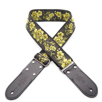 DSL 2 Inch Jacquard Weaving Strap in FG Yellow JAC20-FG-YELLOW