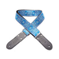 DSL 2 Inch Jacquard Weaving Strap in PAIS Blue JAC20-PAIS-BLUE