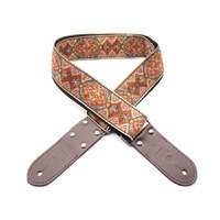 DSL 2 Inch Jacquard Weaving Strap in SHIRAZ Brown JAC20-SHIRAZ-BROWN