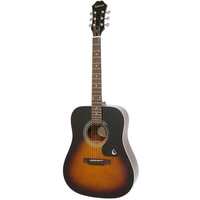 EPIPHONE DR-100 Square Shoulder Dreadnought Acoustic Guitar in Vintage Sunburst