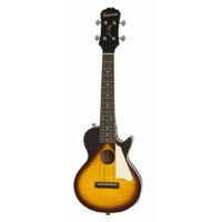 EPIPHONE LES PAUL Acoustic/Electric Ukulele with Cutaway in Vintage Sunburst