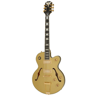 EPIPHONE UPTOWN KAT ES 6 String Electric Guitar with a Semi Hollowbody in Topaz Gold Metallic