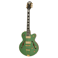 EPIPHONE UPTOWN KAT ES 6 String Electric Guitar with a Semi Hollowbody in Emerald Green Metallic