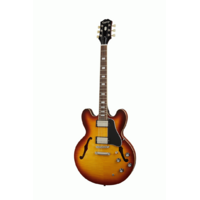 EPIPHONE ES335 FIGURED 6 String Semi Hollow Electric Guitar in Raspberry Tea Burst