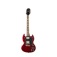 EPIPHONE SG STANDARD 6 String Left Hand Electric Guitar with Mahogany Body in Heritage Cherry