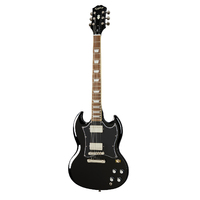 EPIPHONE SG STANDARD 6 String Left Hand Electric Guitar with Mahogany Body in Ebony
