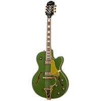 EPIPHONE EMPEROR SWINGSTER 6 String Electric Guitar Layered Maple Body with Layered Maple Top in Forest Green Metallic